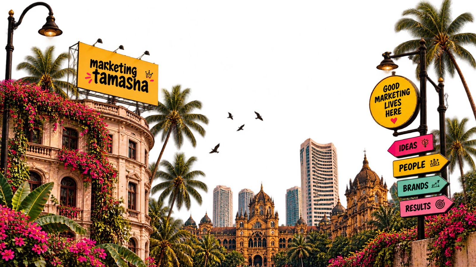 Mumbai Marketing Tamasha Cityscape